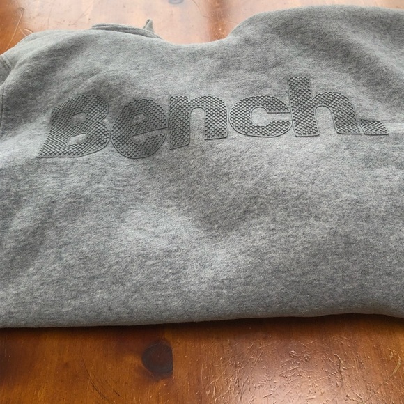 Bench Gray Fleece-Lined Sweatshirt/ hoodie size medium- gently used - Picture 1 of 10